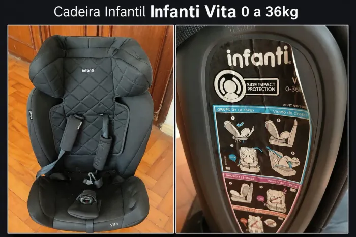 CADEIRA INFANTIL - INFANTI VITA (0 - 36kg)