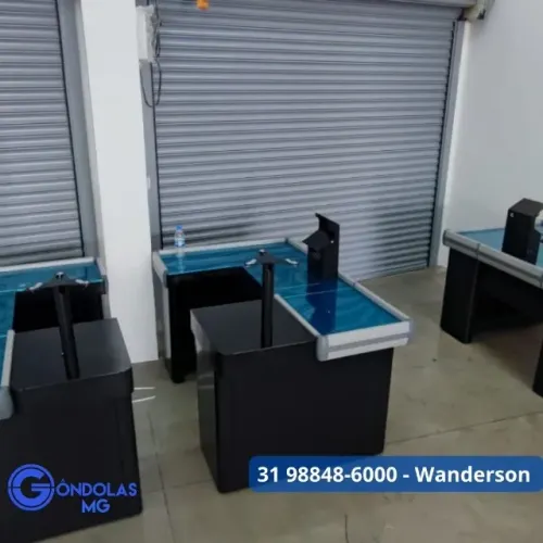 Checkout caixa comercial