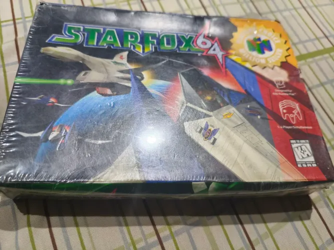 Star Fox 64 Lacrado Nintendo 64 N64