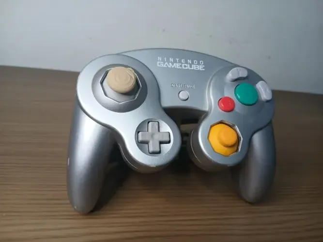Controle Original Nintendo GameCube Prata