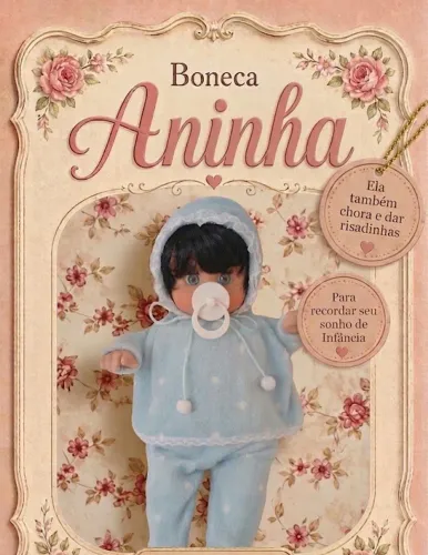 Boneca Aninha azul