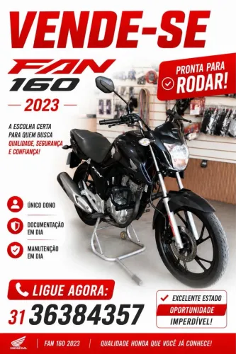 Fan 160 2023 completa muito conservada !