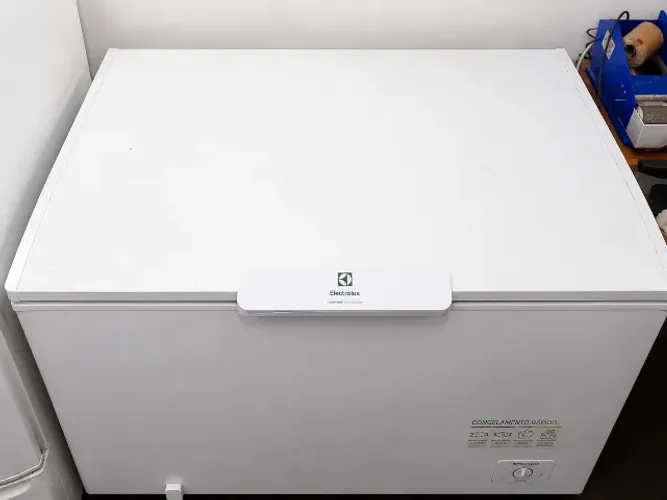Freezer Horizontal Electrolux 314L Inverter 220V - com NF