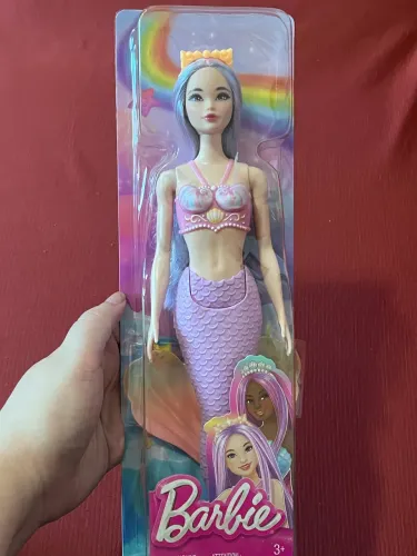 Barbie Sereia Cabelo Lilas - Lacrada