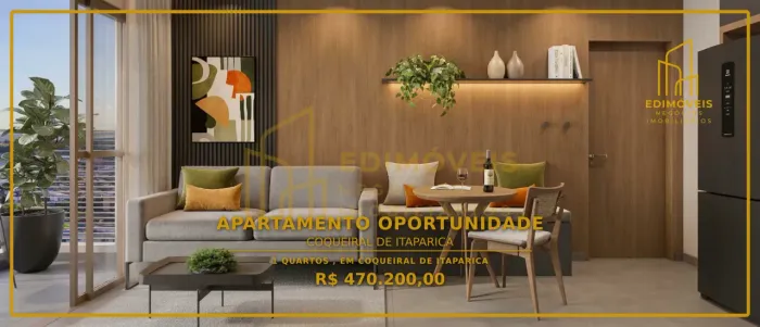 Lazer e conforto em um só lugar: apartamento no Coqueiral de Itaparica!