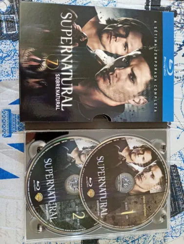 Blu-ray a 7 temporada em digipak com luva