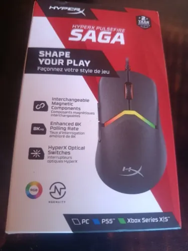 Mouse Gamer HyperX Pulsefire Saga