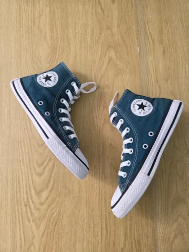 tênis converse all star cano alto verde 32