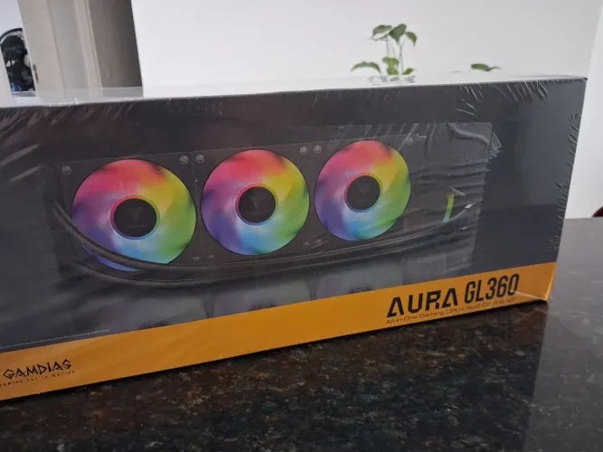 Water Cooler Gamdias Aura GL 360mm V2 ARGB (Novo Lacrado)