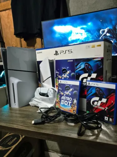 PS5 SLIM LEITOR NOVO