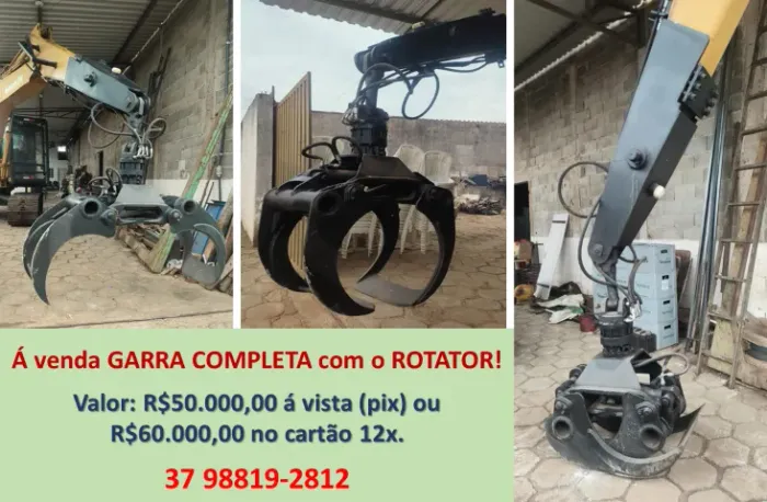 Garra completa com Rotator