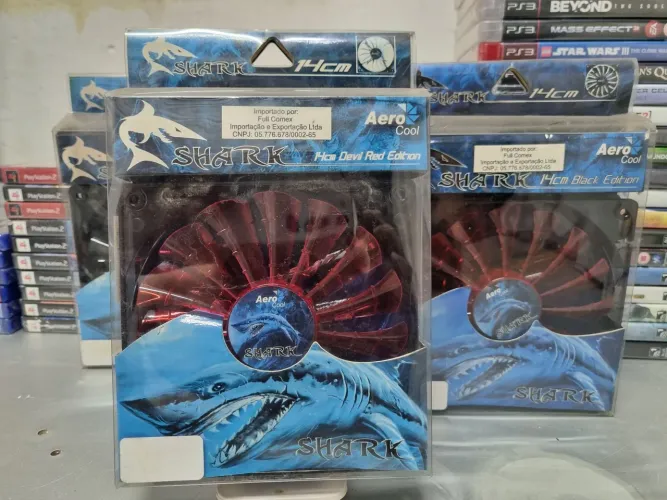 Cooler Shark 140mm Led vermelho 