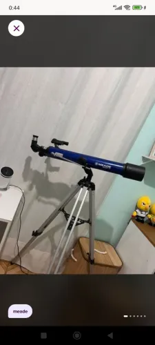 Telescópio meade 70mm