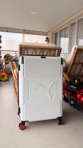 Mala de viagem puma 23kg branca