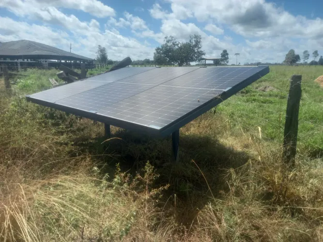 Estrutura pra placa solar. Faço por encomenda 