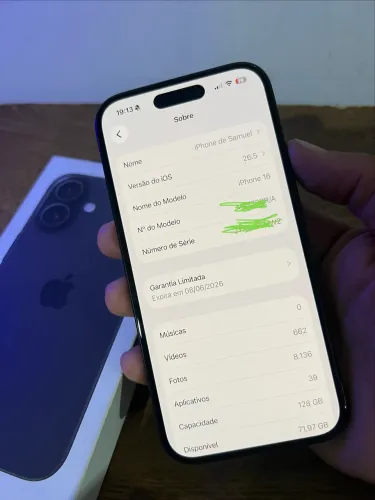 Vendo iPhone 16 128gb