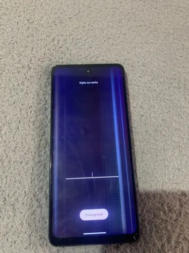 Moto g24 com defeito na tela