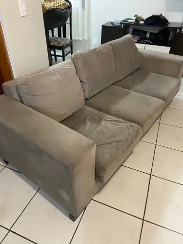 Sofá 3 lugares retrátil