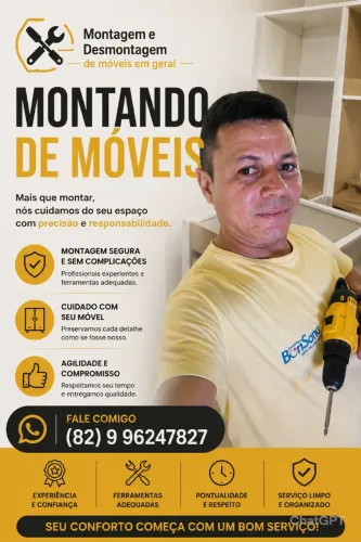 Montando de móveis 