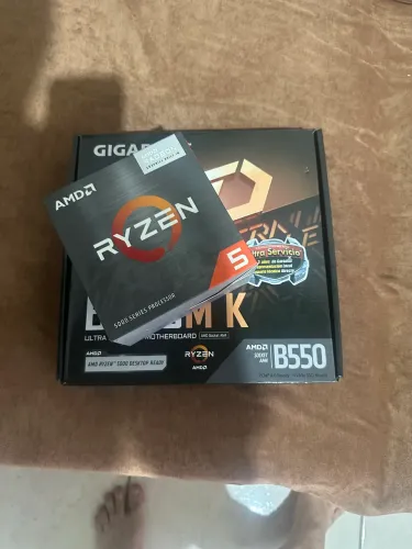 Kit AMD Ryzen 5600gt é uma B550M K.