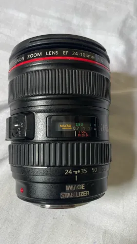 Lente canon 24 105 F4