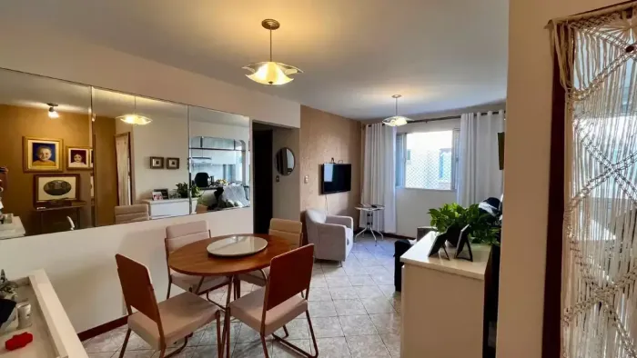 2 quartos - MOBILIADO - Roçado - São José - SC