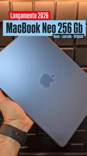 Macbook Neo 256gb 2026 azul Novo Lacrado