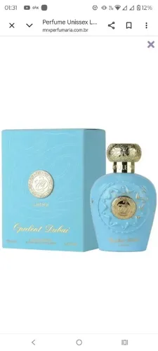 Perfume Arabe Opulent Dubai Lattafa 100ml Original
