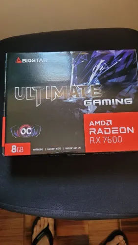 [Novo, Lacrado] RX 7600 8Gb Gddr6 Ultimate OC - Envio