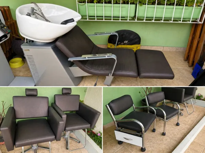 Conjunto Completo para Salão de Beleza - R$ 1.500,00
