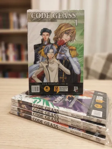 Mangá Code Geass volumes 1-5