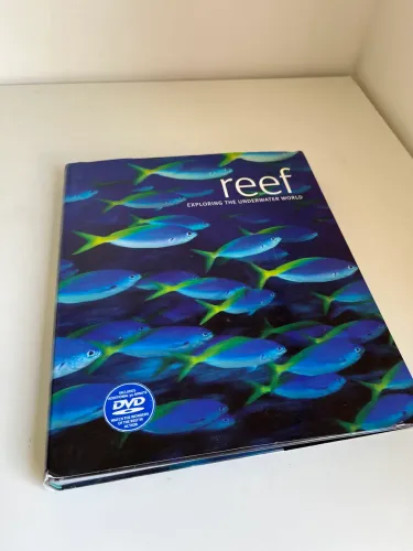 Livro Reef mundo oceano decoração