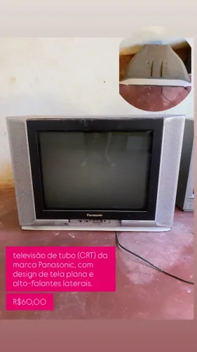 Vendo televisão tv antiga grande 