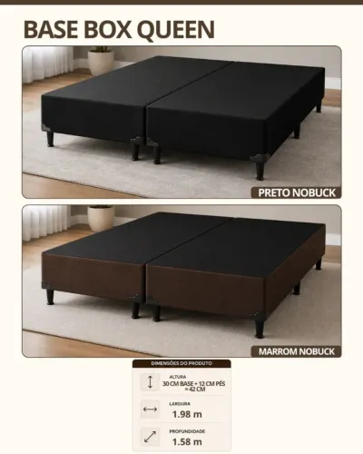 Base de cama quuen 1,58