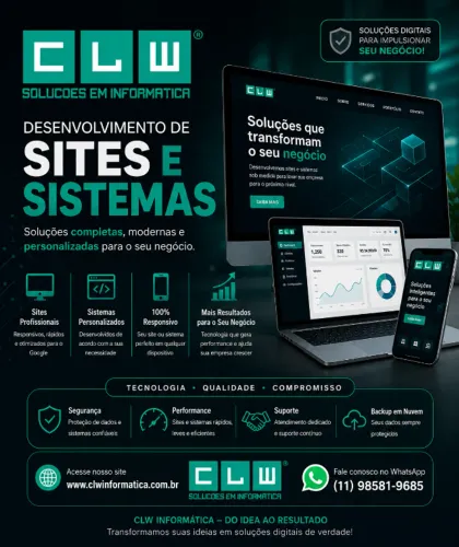 Desenvolvimento de Sites e Sistemas