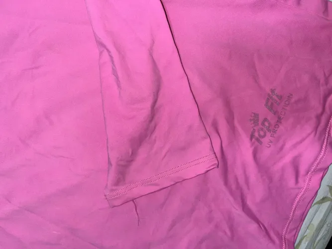Camisa UV feminina Rosa 
