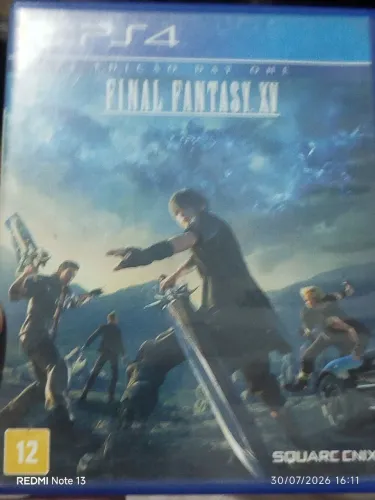 FINAL FANTASY XV DAY ONE EDITION R$ 150,00/ KINGDOM HEARTS 3 R$80,00