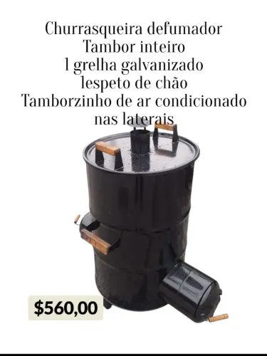 Churrasqueira defumador