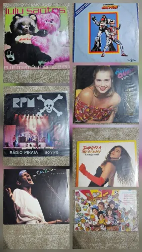 Lote de discos de vinil