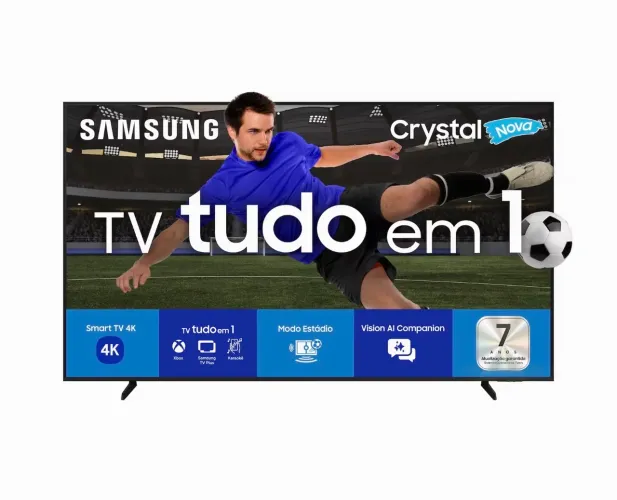 Smart TV 75" 4K Samsung 75U8600F Crystal HDR Tizen Alexa e Xbox Gaming