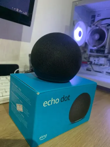 Echo dot 5 Geração Amazon - Novo