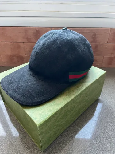 BONÉ GUCCI PRETO ORIGINAL