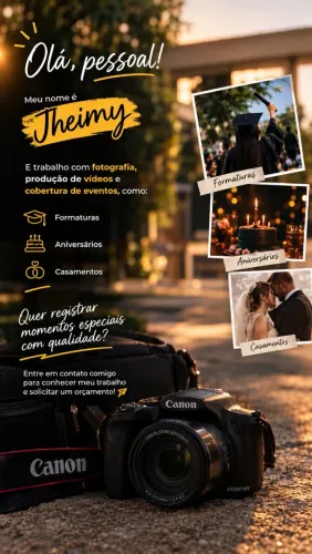Fotografia e Vídeomaker 