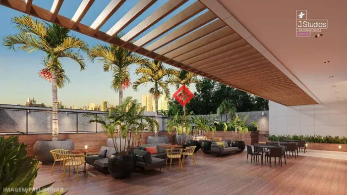 J. Studios Meireles - Apartamento com 1 Suíte à venda, 36 m² por R$ 572.325 - Meireles - F