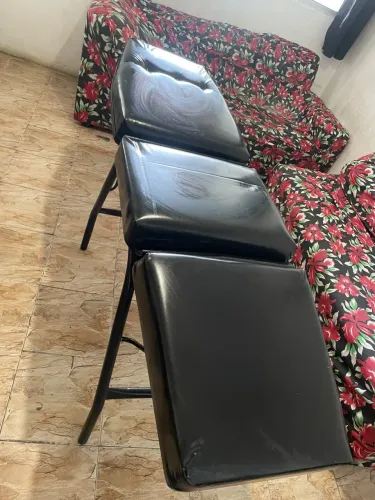 Kit maca, escada, carrinho auxiliar e cadeira mocho