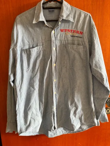 Camisa Jeans Vintage "Western Favorites" Warner Bros