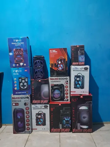 VENDO LOTE DE CAIXA DE SOM