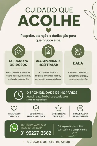 Tenho disponibilidade
