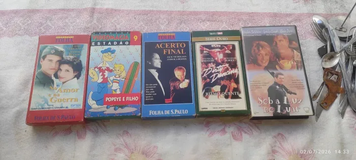 Lote de fitas VHS