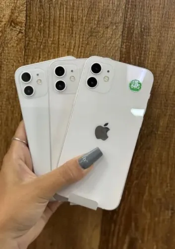 iPhone 12 64gb branco semi novo
